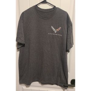 Corvette shirt XL gray logo